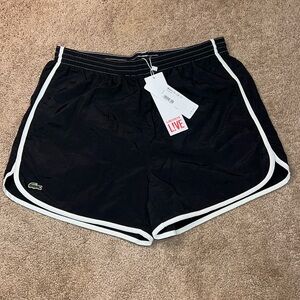 LACOSTE L!VE Athletic Shorts (NWT)